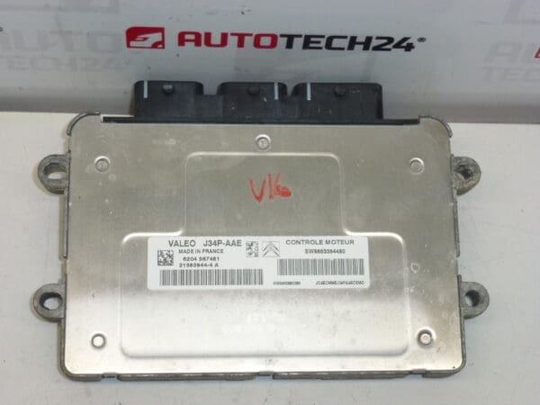 Unidad de Control del Motor ECU Valeo J34P 9655883280 9663394480 - Imagen 2