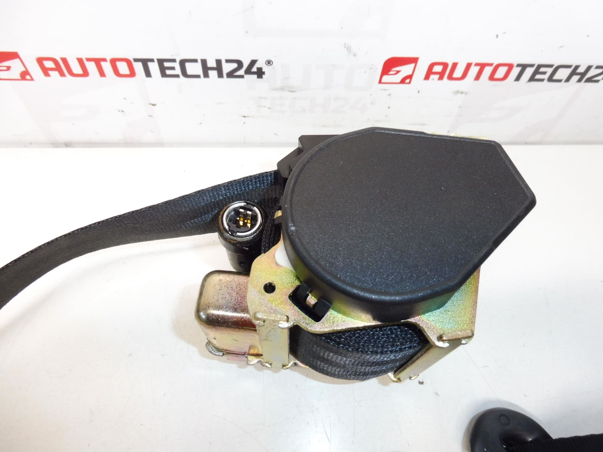 Cinturón de seguridad delantero del pasajero Peugeot 1007 96446706XX 8974V6 - Imagen 2