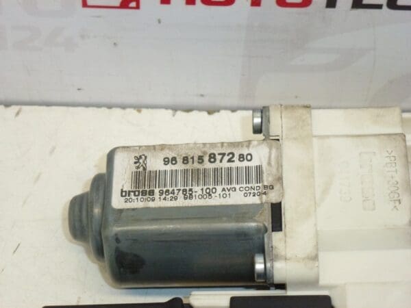 Motor Del Ventana Izquierdo Peugeot 307 9681587280 9221S6 - Imagen 2
