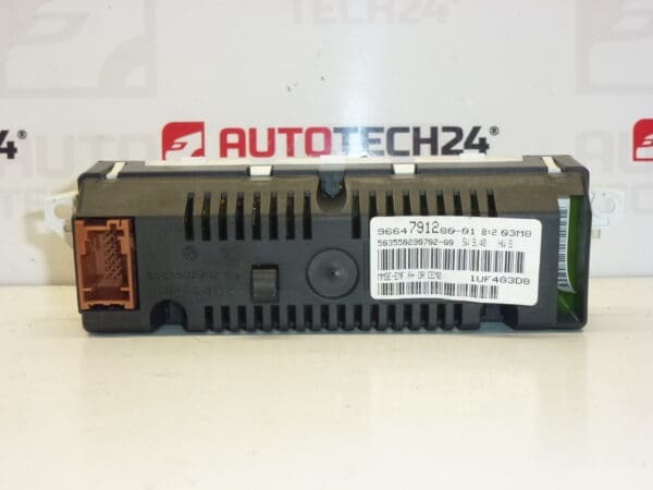 Pantalla del Radio del Ordenador Peugeot 207 9664791280 659399 - Imagen 2