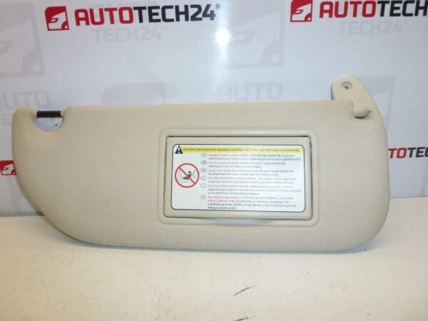 Cortina Solar Citroën C4 Derecha Para Pasajero 8143JL - Imagen 2