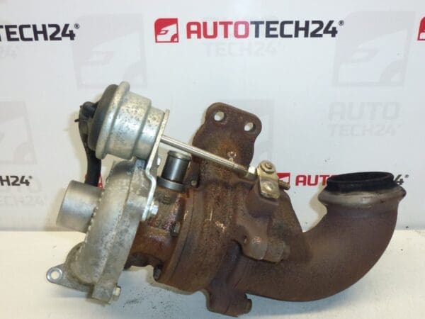 Turbo KK 5435 1014861 Citroën Peugeot 1.4 HDI 0375G9 con 42 mil kilómetros - Imagen 2