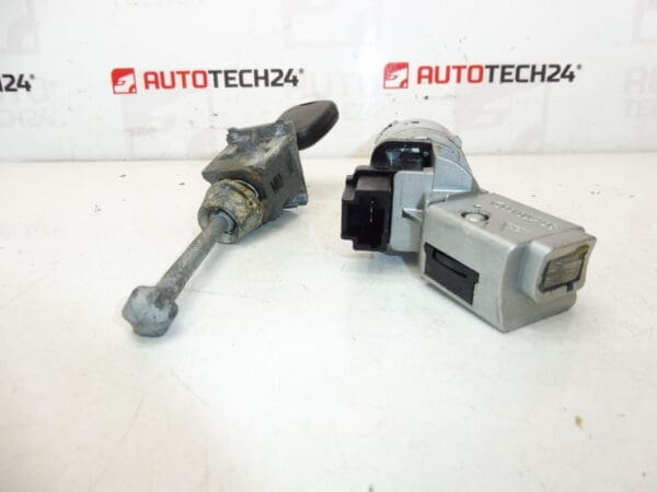 Conjunto de cerraduras y 2 llaves Citroën Peugeot 4162kf 4162kc - Imagen 2