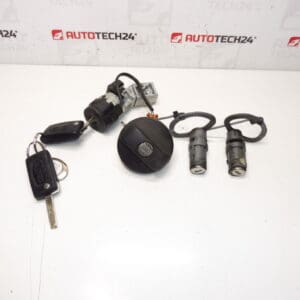 Citroën C8 Peugeot 807 juego cerradura + 2 llaves 4162KQ 4162KF