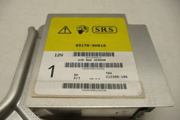 Unidad airbag Citroën Peugeot completamente funcional 89170-0H010 6546F5