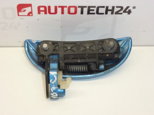 Maneta puerta delantera derecha Citroën C1 Peugeot 107 azul metalizado 9101AH