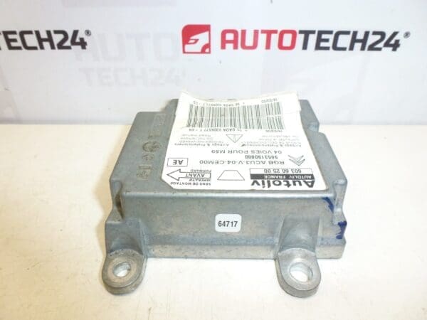 Unidad Airbag Citroën Peugeot 9653190880 603602500 - Imagen 2
