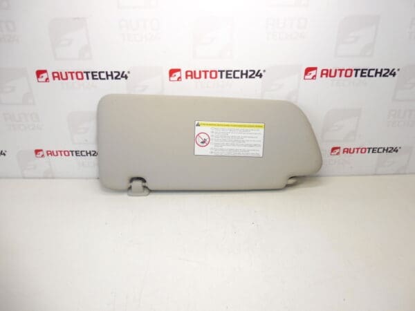 Visera parasol Peugeot 308 derecha 8143VS 8163CS 8163LA