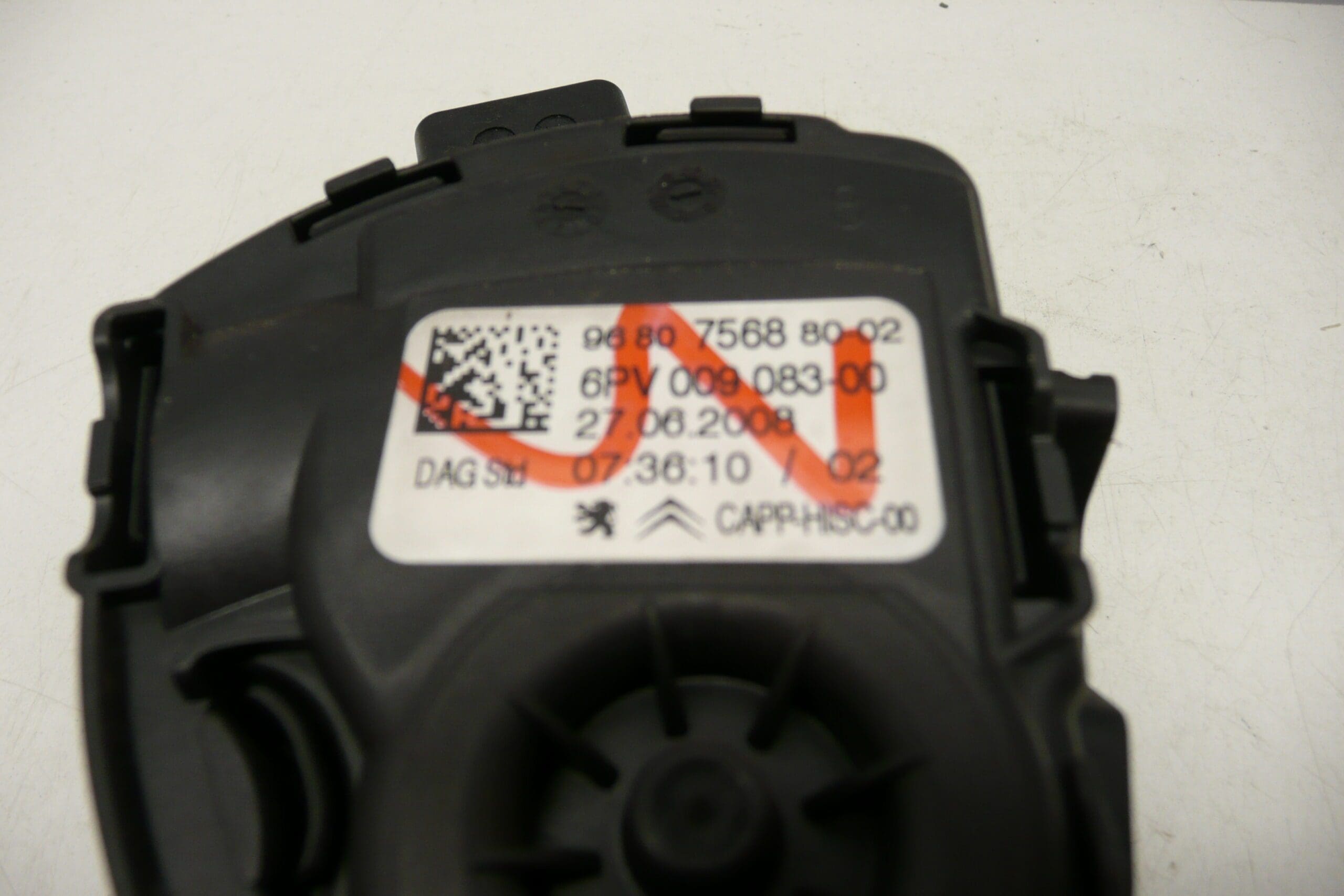 Pedal de gas HELLA Citroën Peugeot 9680756880 1601AW - Imagen 2