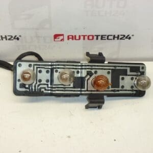 Portalámparas con trozo de cable piloto trasero izquierdo Citroën Xsara Picasso 6350N0 6350T2